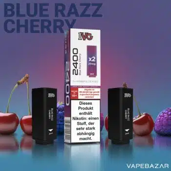 IVG 2400 – 4 Pod System – Prefilled Pods (2 Stk.) – Blue Razz Cherry kaufen