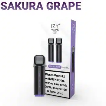 IZY Vape – IZY CLICK Pod – Sakura Grape 20mg/ml Nikotin kaufen