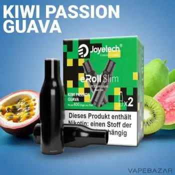 Joyetech eRoll Slim Prefilled Pod – Kiwi Passion Guava (2er Pack) kaufen