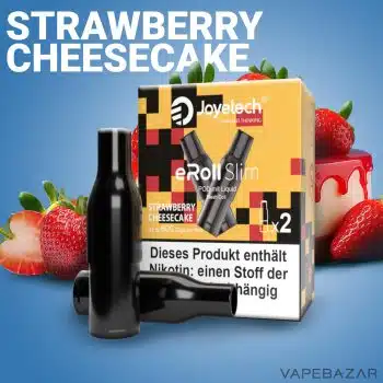 Joyetech eRoll Slim Prefilled Pod – Strawberry Cheesecake (2er Pack) kaufen
