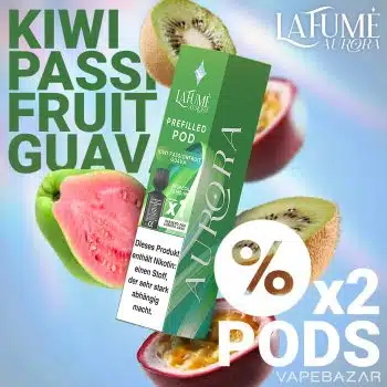 La Fume Aurora Podsystem – Kiwi Passionfruit Guava 2er Pack kaufen