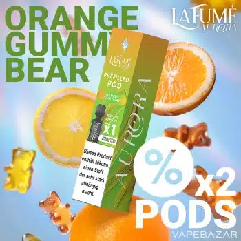 La Fume Aurora Podsystem – Orange Gummybear 2er Pack kaufen