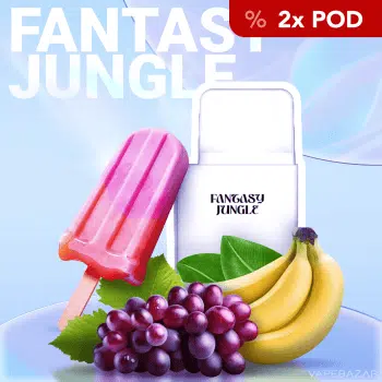 La Fume Cuatro – Fantasy Jungle – Prefilled Liquid Pod –  2er Pack kaufen