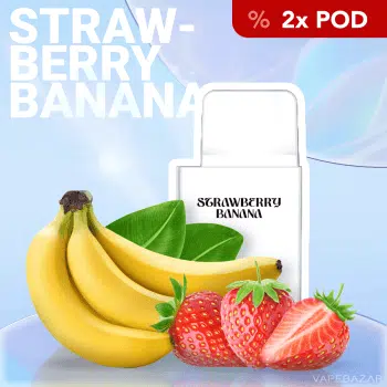 La Fume Cuatro – Strawberry Banana – Prefilled Liquid Pod –  2er Pack kaufen