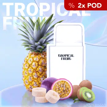 La Fume Cuatro – Tropical Fruit – Prefilled Liquid Pod –  2er Pack kaufen