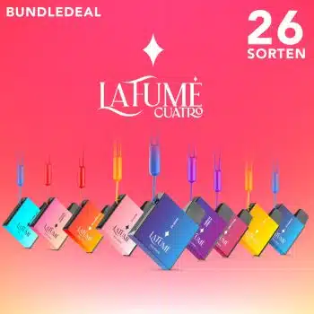 LA FUME Cuatro – 26 Sorten DEALBOX kaufen