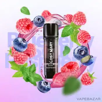 Lost Mary Tappo – Blueberry Sour Raspberry – Prefilled Liquid Pod – 2er Pack kaufen