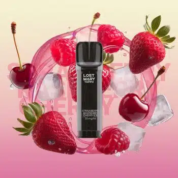 Lost Mary Tappo – Strawberry Raspberry Cherry Ice – Prefilled Liquid Pod – 2er Pack kaufen