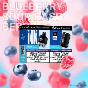 Mevol S7000 Pod – Blueberry Sour Raspberry kaufen