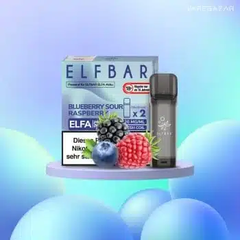 Elf Bar ELFA – Blueberry Sour Raspberry – Prefilled Liquid Pod – (2er Pack) kaufen