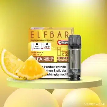 Elf Bar ELFA – Pineapple Lemon QI – Prefilled Liquid Pod – (2er Pack) kaufen