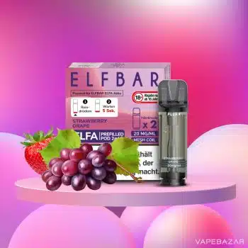 Elf Bar ELFA – Strawberry Grape – Prefilled Liquid Pod – (2er Pack) kaufen
