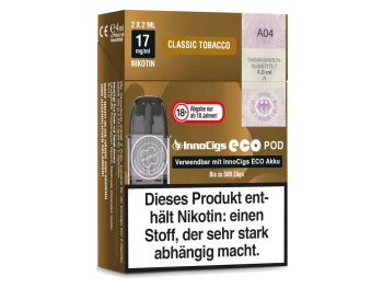 Innocigs Eco Pod – Classic Tobacco – 2er Pack kaufen