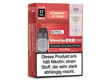 Innocigs Eco Pod – Strawberry Ice Cream – 2er Pack kaufen