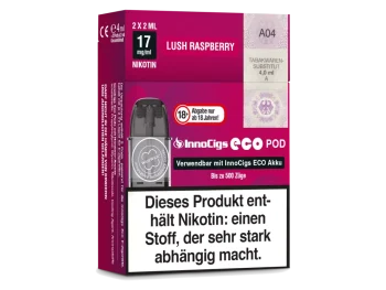 Innocigs Eco Pod – Lush Raspberry – 2er Pack kaufen