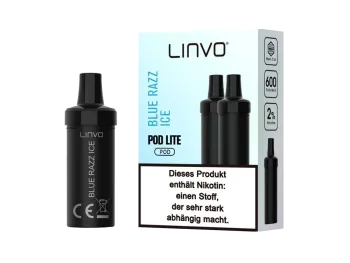 Linvo Pod Lite Cartridge – Blue Razz Ice Prefilled Liquid – 2er Pack kaufen