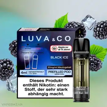 Luva & Co Pods – Black Ice (2er Pack) kaufen