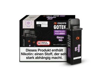 Aspire Gotek x Prefilled Pod – Grape Ice (2er Pack) kaufen