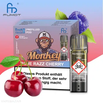 RandM Tornado Pods – Blue Razz Cherry (2er Pack) kaufen