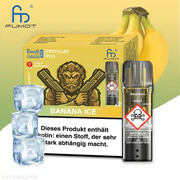 RandM Tornado Pods – Banana Ice (2er Pack) kaufen