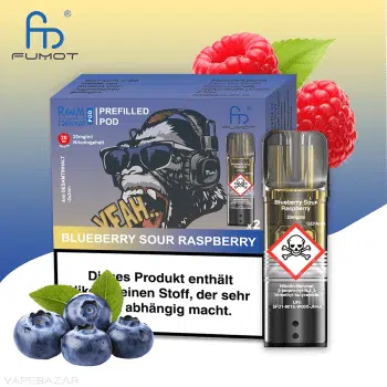 RandM Tornado Pods – Blueberry Sour Raspberry (2er Pack) kaufen