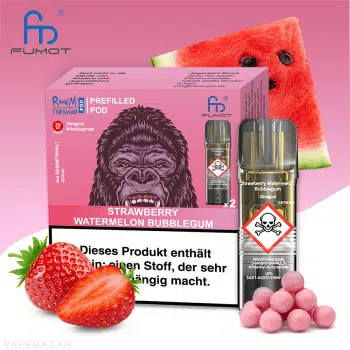 RandM Tornado Pods – Strawberry Watermelon Bubblegum (2er Pack) kaufen