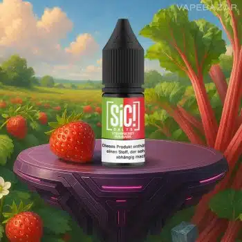 SiC! Nikotinsalz Liquid – Strawberry Rhubarb 20mg/ml Nikotin kaufen
