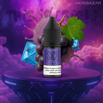 SiC! Nikotinsalz Liquid – Grape Ice 20mg/ml Nikotin kaufen