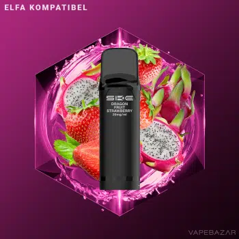 SKE Crystal 800 Pro Pods – Dragonfruit Strawberry (2er Pack) kaufen