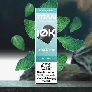 Titan 10k Kartuschen – Cool Mint (4er Pack) kaufen