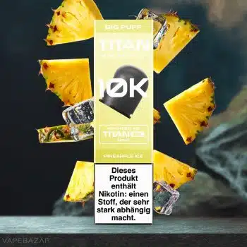 Titan 10k Kartuschen – Pineapple Ice (4er Pack) kaufen