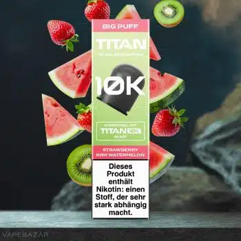 Titan 10k Kartuschen – Strawberry Kiwi Watermelon (4er Pack) kaufen