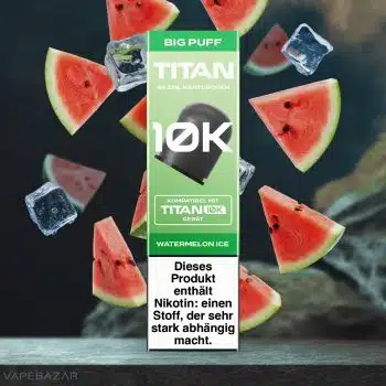 Titan 10k Kartuschen – Watermelon Ice (4er Pack) kaufen