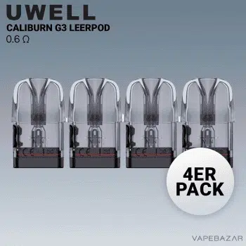 UWELL Caliburn G3 Refillable Pods – 0,6 Ohm kaufen