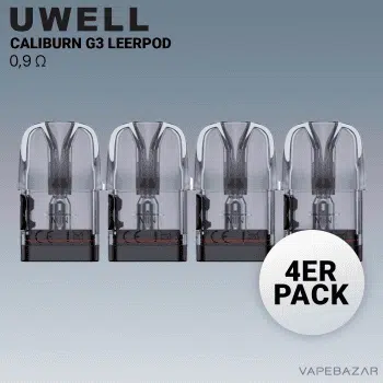 UWELL Caliburn G3 Refillable Pods – 0,9 Ohm kaufen