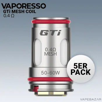 Vaporesso GTi Mesh Coil – 0,4 Ohm 5er Pack kaufen