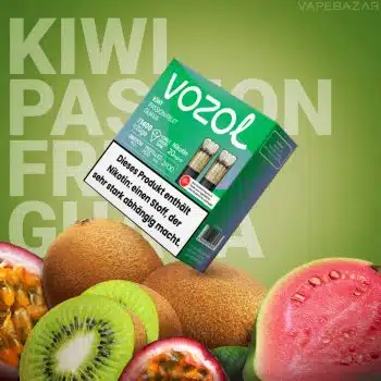 VOZOL Switch Pro Pods – Kiwi Passion Fruit Guava – Prefilled Liquid – 2er Pack kaufen