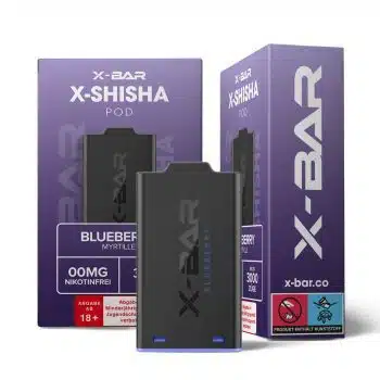 X-Bar – X-Shisha – Pod – Blueberry (0mg/ml – Nikotinfrei) kaufen