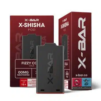 X-Bar – X-Shisha – Pod – Fizzy Cola (0mg/ml – Nikotinfrei) kaufen